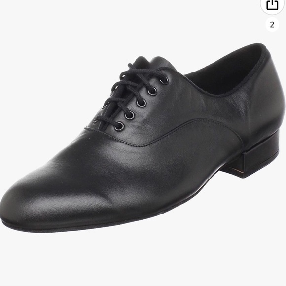 Bloch Black Xavier Brogues / Dance Shoes Bloch Lace Up 1”Heel Synch - Picture 6 of 9